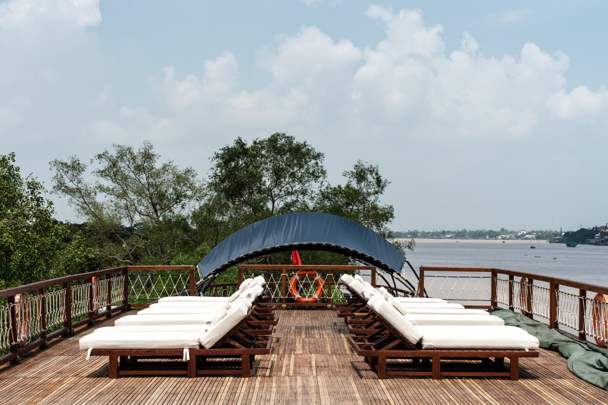 Facilities on the Mekong Eyes cruise