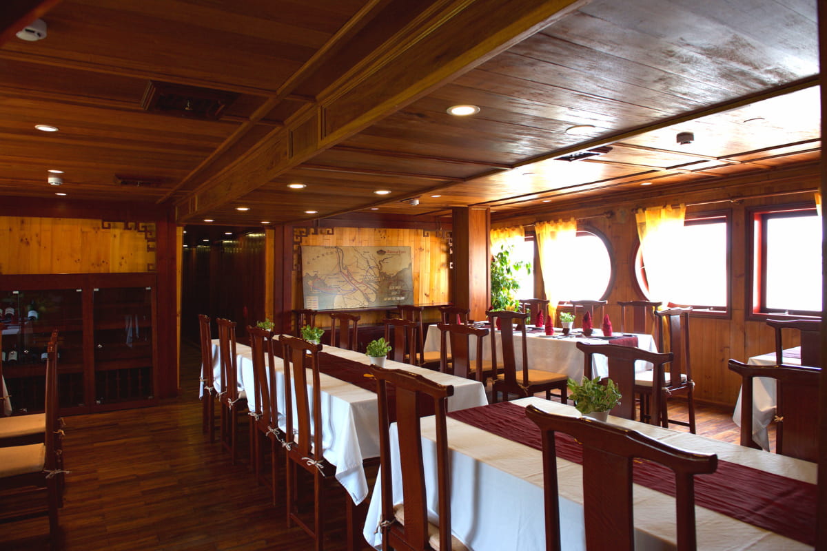 Facilities on the Mekong Eyes cruise