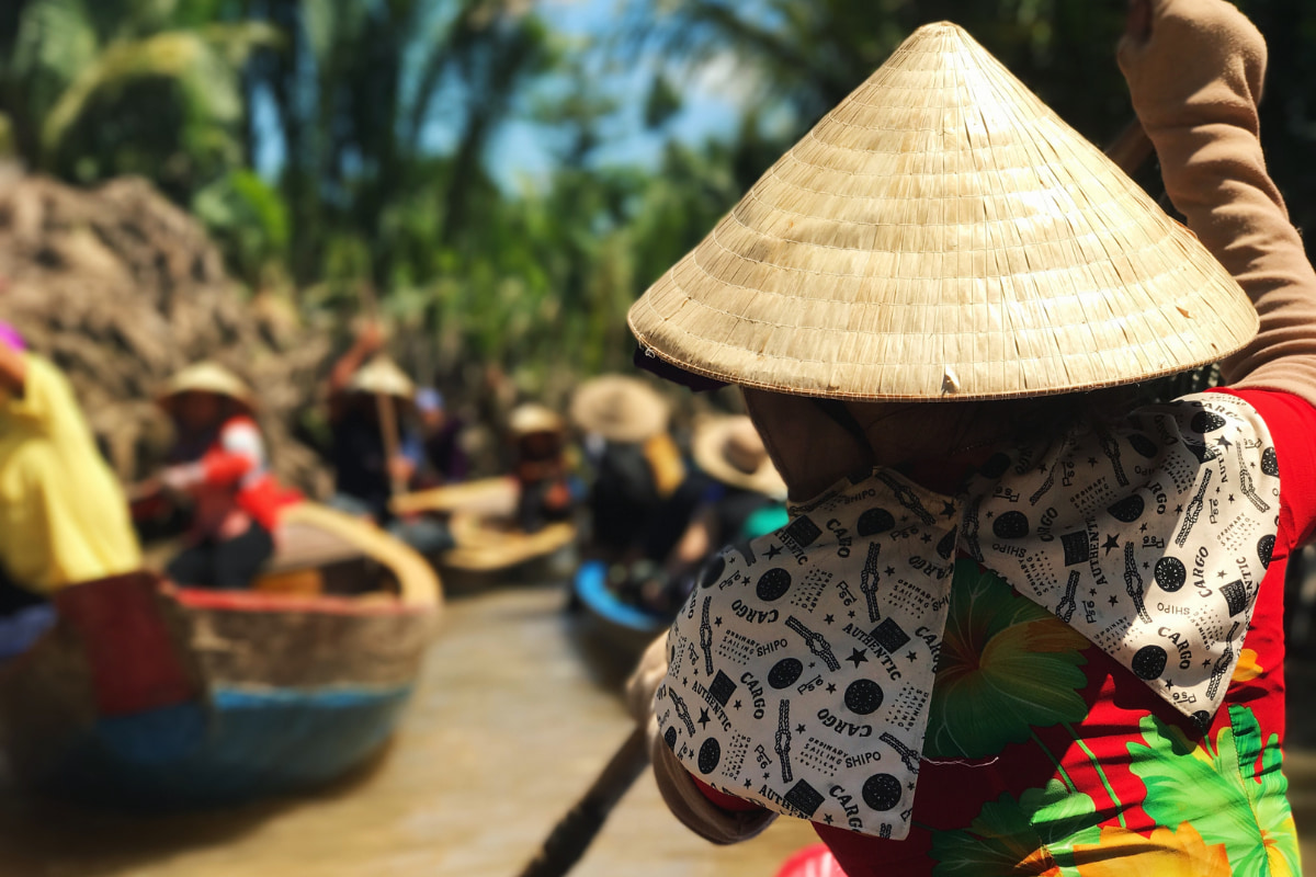 The daily life of the Mekong people