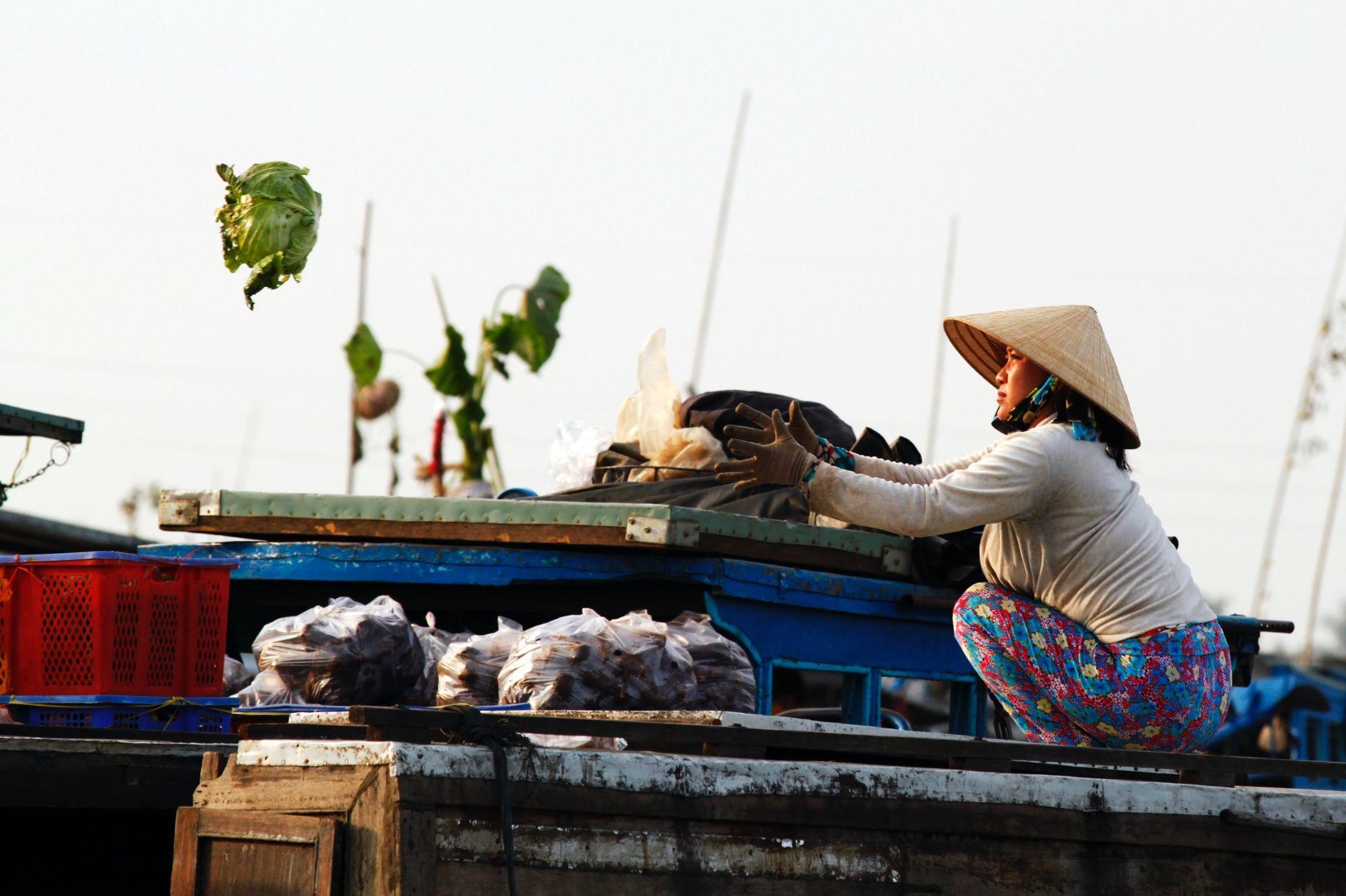The daily life of the mekong people