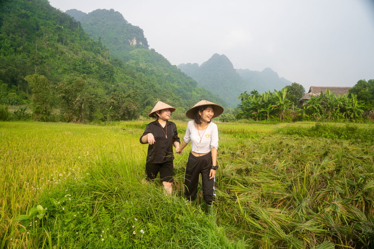 Enjoy a peaceful scenery at Lam Thuong Enjoy a peaceful scenery at Lam Thuong