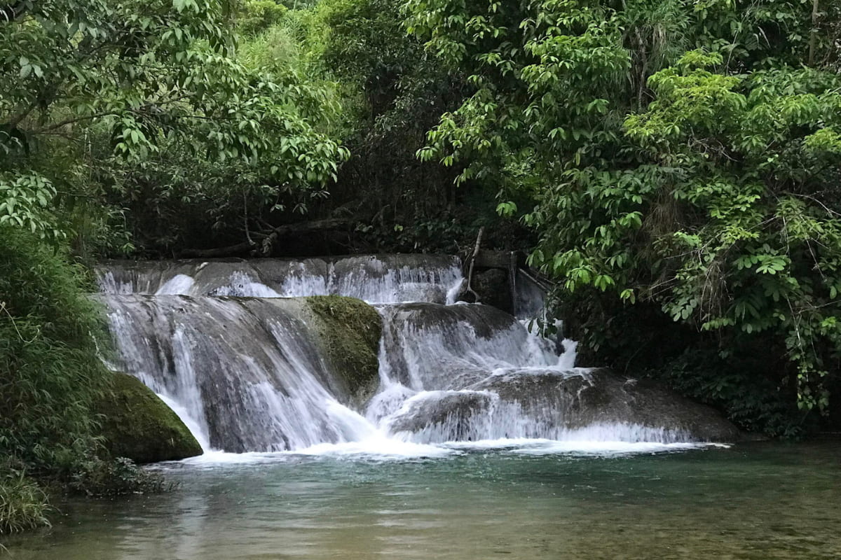 Nam Chan Waterfalls in Lam Thuong Nam Chan Waterfalls in Lam Thuong