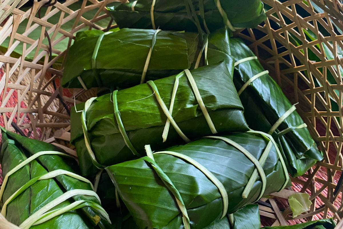 Bánh gù - Traditional cake of Tay people in Tet