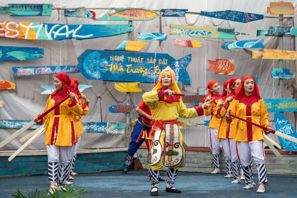 Hát Bả Trạo – a traditional singing performance in the Whale Worship Ceremony in Hội An.