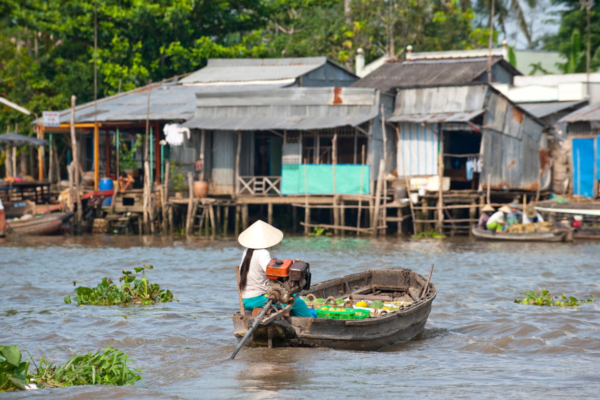 daily life in Mekong Delta