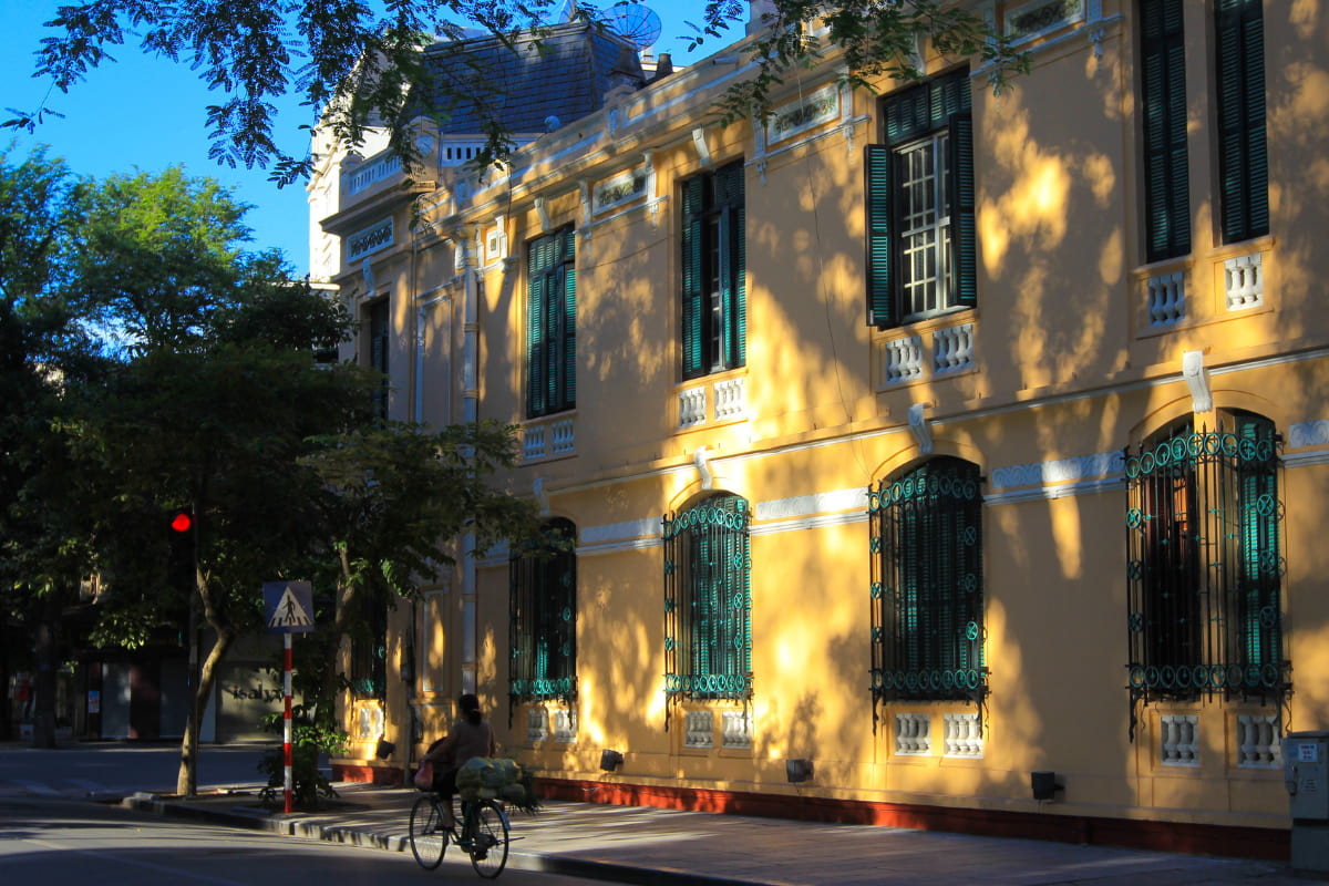 Autumn is the most enchanting time to wander around Hanoi