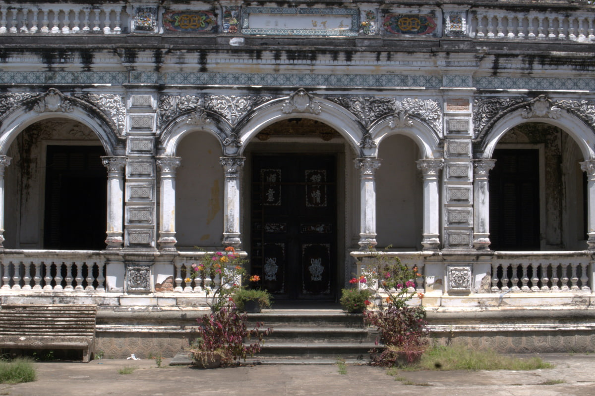 Ancient house in Mekong Delta