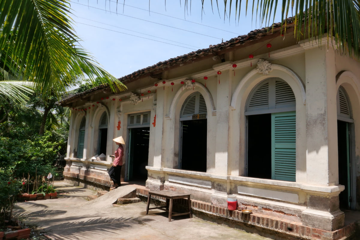 Traditional house in Vinh Long