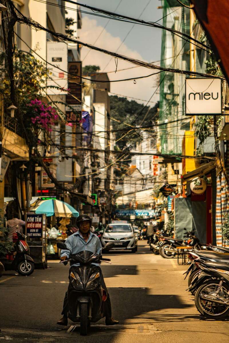 Ho Chi Minh city street view