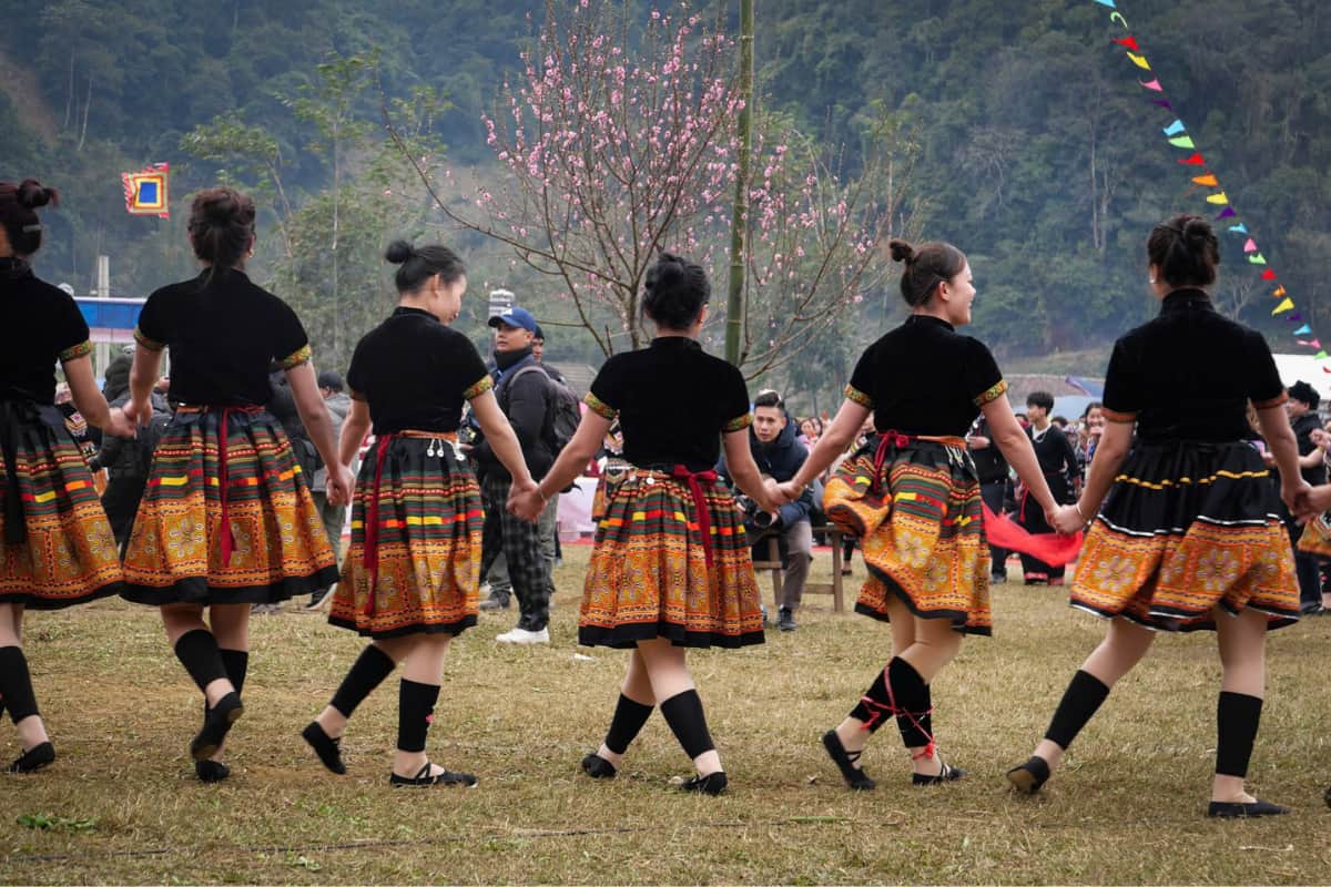 Gau Tao Festival in Hang Kia, Pa Co, Mai Chau Gau Tao Festival in Hang Kia, Pa Co, Mai Chau