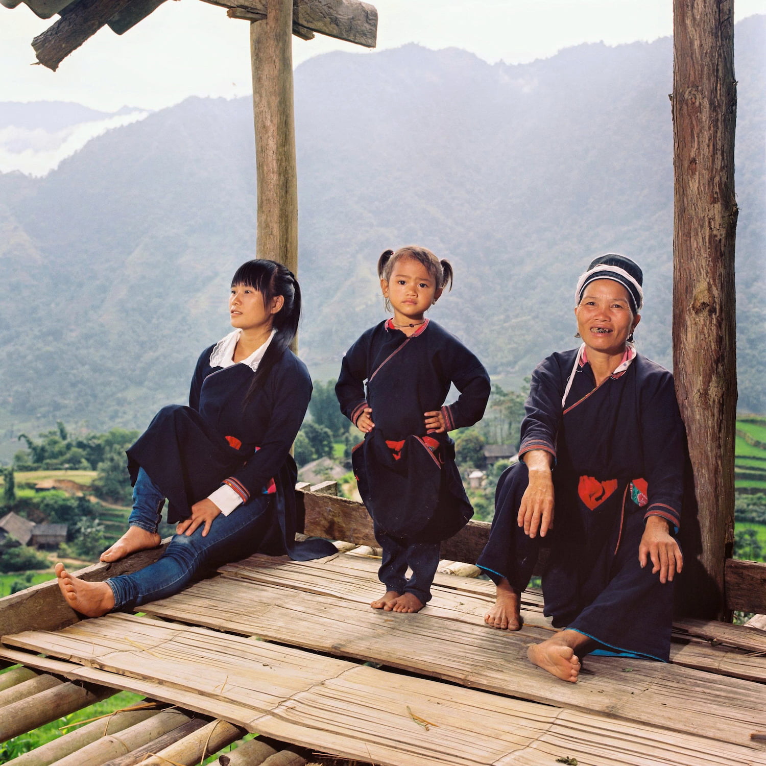 Long Dress Dao people in Hoang Su Phi