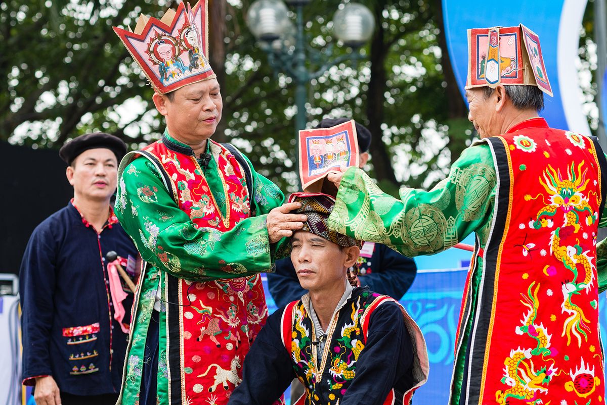 Cấp Sắc Show - Red Dao coming-of-age ceremony